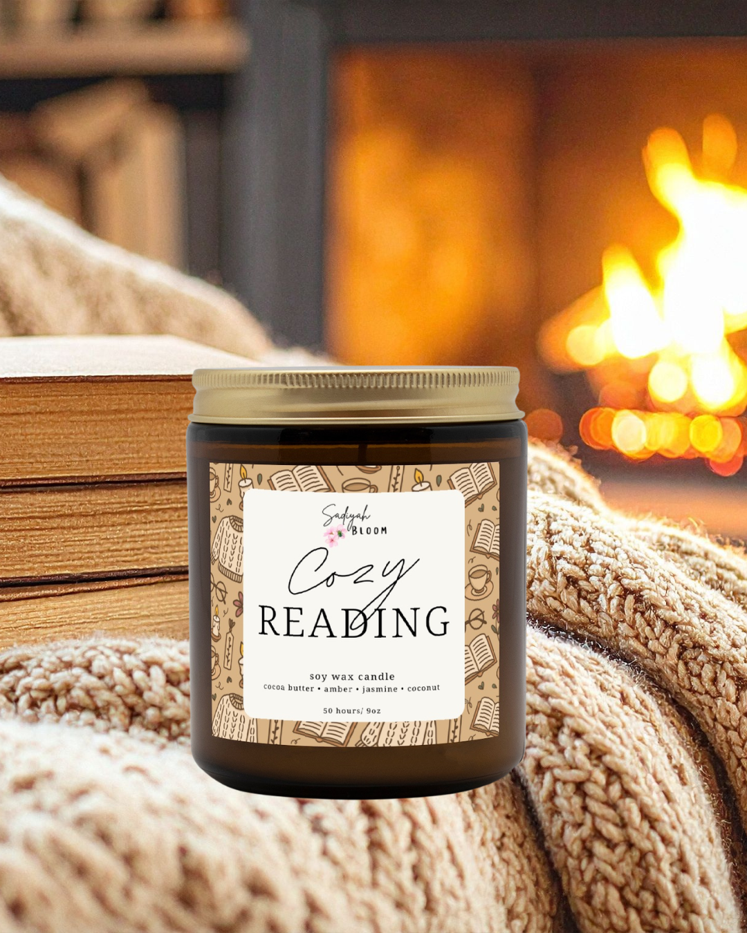 Cozy Reading 9oz Candle