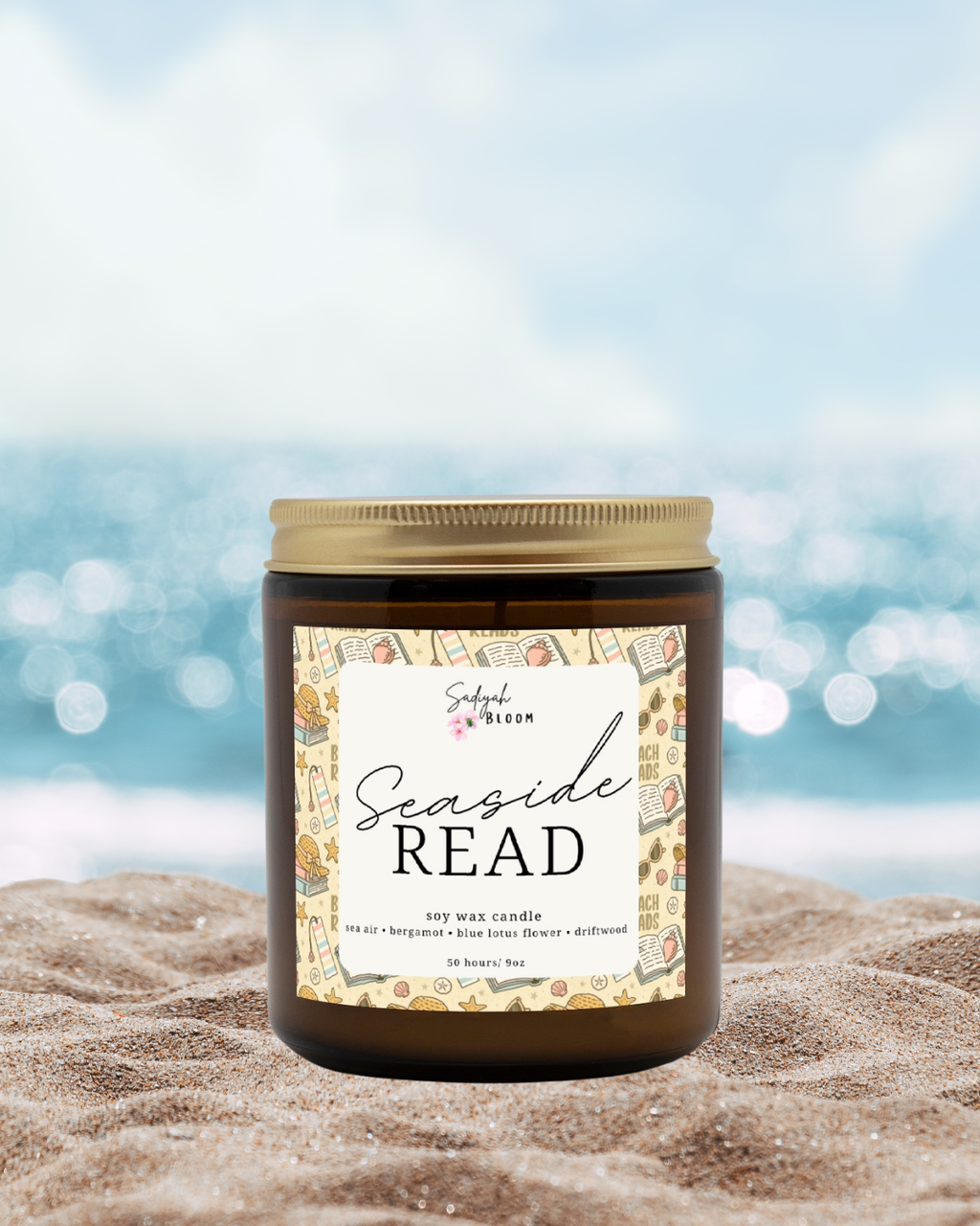 Seaside Read 9oz Candle