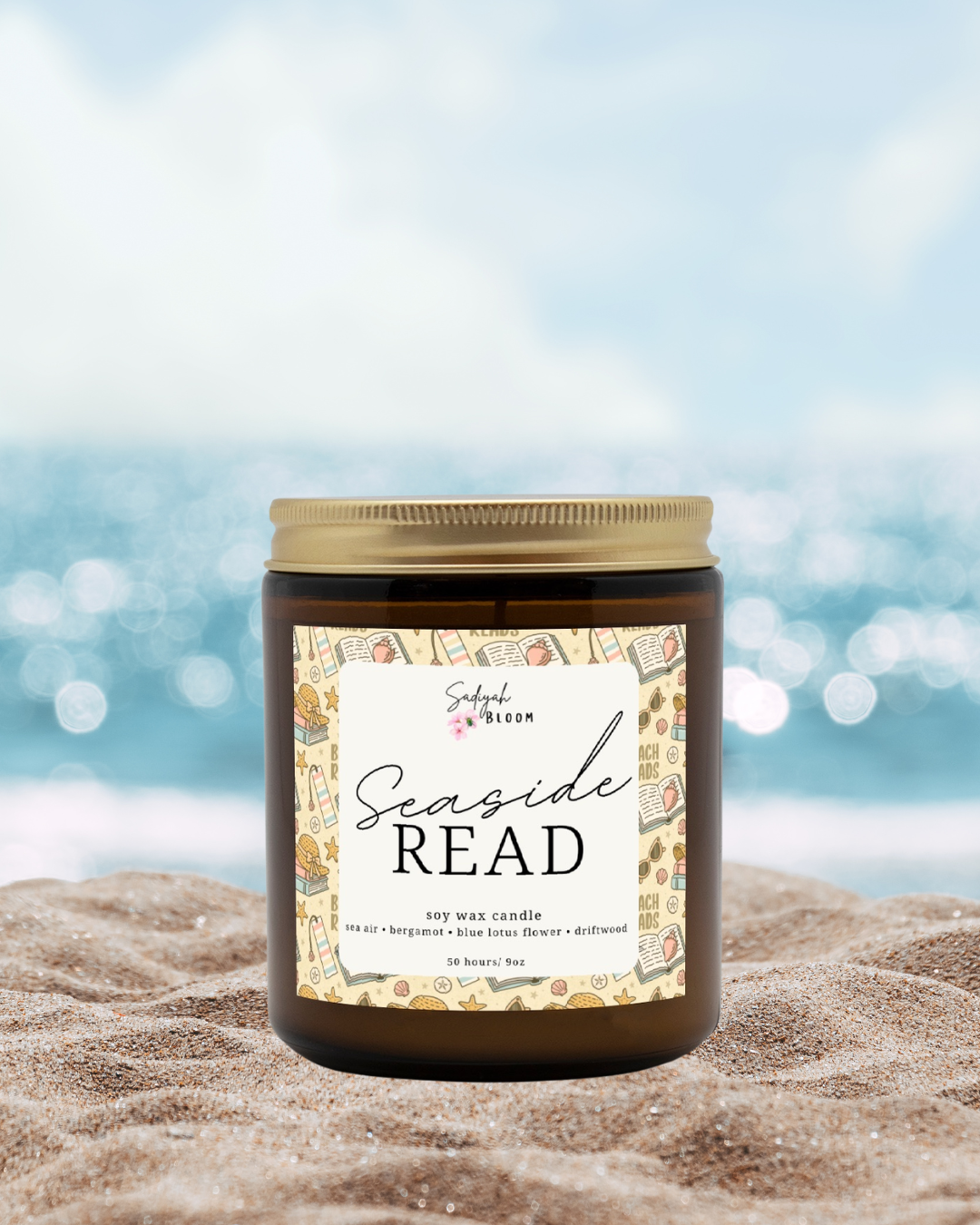 Seaside Read 9oz Candle