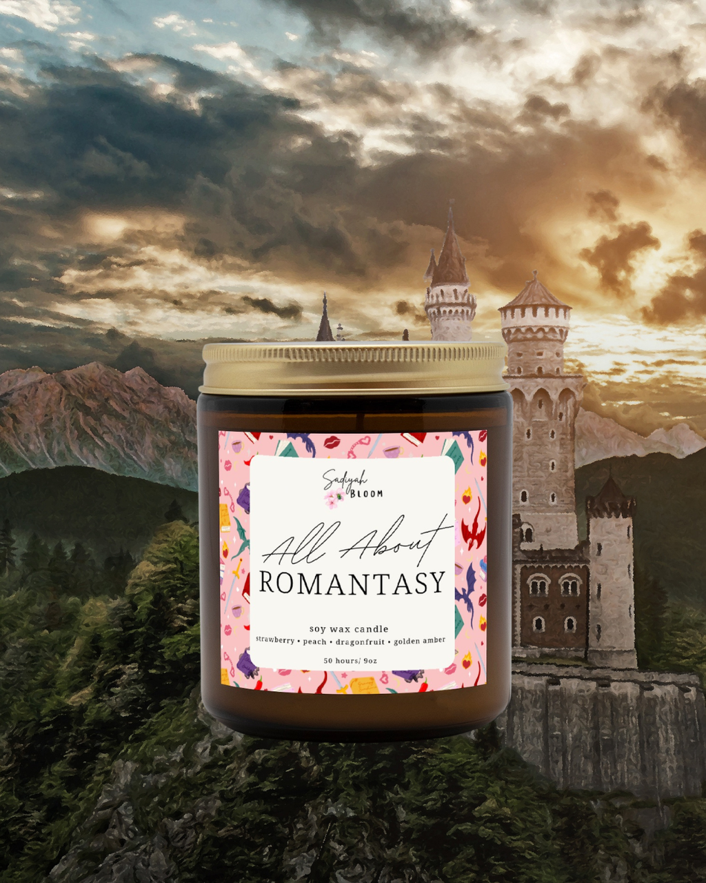 All About Romantasy 9oz Candle