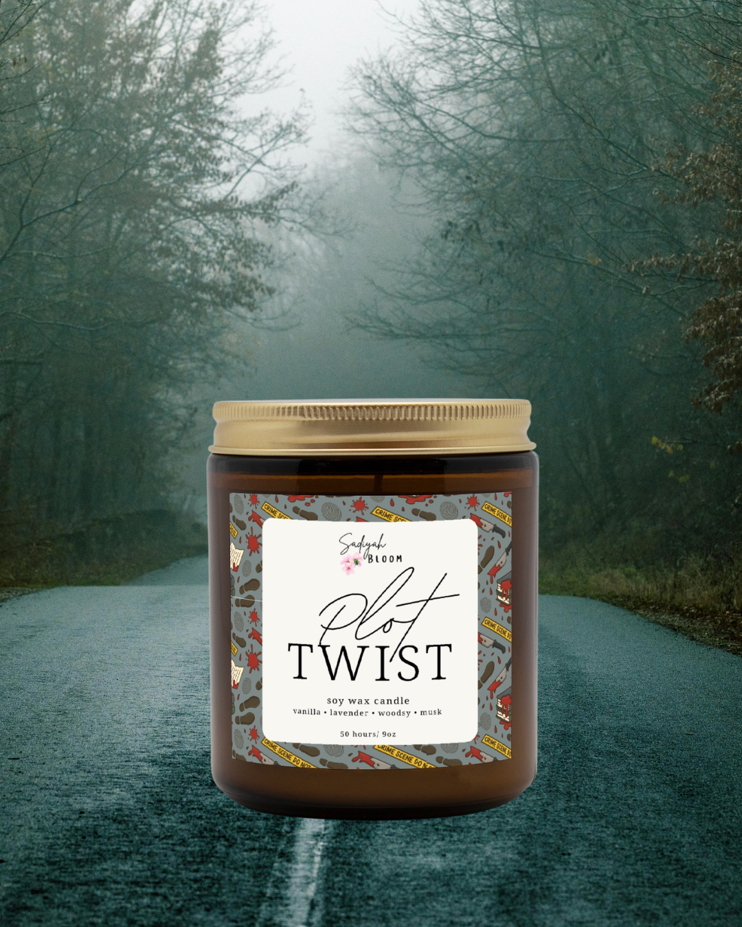 Plot Twist 9oz Candle